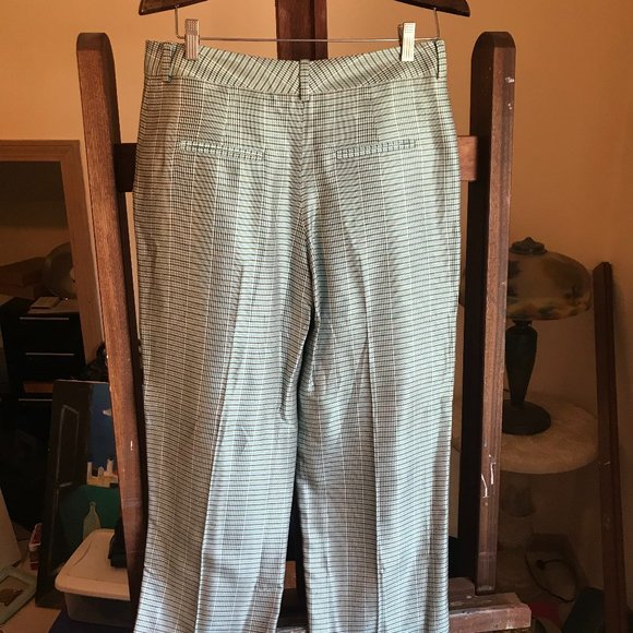 DESIGNER Samsoe & Samsoe "Efe" Plaid Dress Pants - Picture 8 of 10